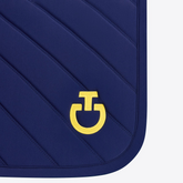 Cavalleria Toscana Jumping Saddle Pad with Diamond and Line Quilting